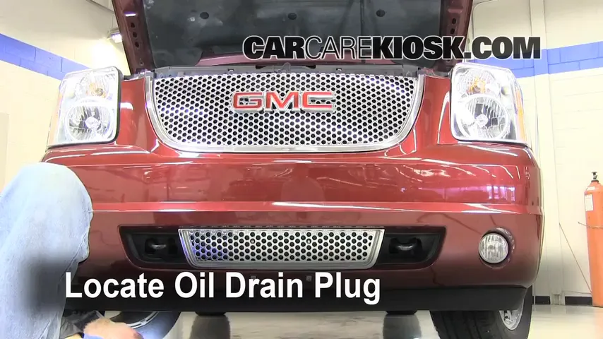 2008 GMC Yukon Denali 6.2L V8 Oil Change Oil and Oil Filter